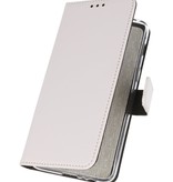 Wallet Cases Funda para Samsung Galaxy Note 10 Blanco