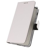 Wallet Cases Hoesje voor Samsung Galaxy Note 10 Wit