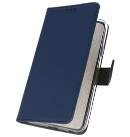 Wallet Cases Hoesje voor Samsung Galaxy Note 10 Navy