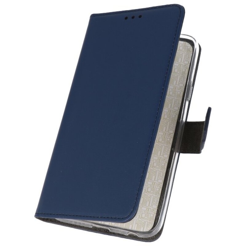 Wallet Cases Hoesje voor Samsung Galaxy Note 10 Navy