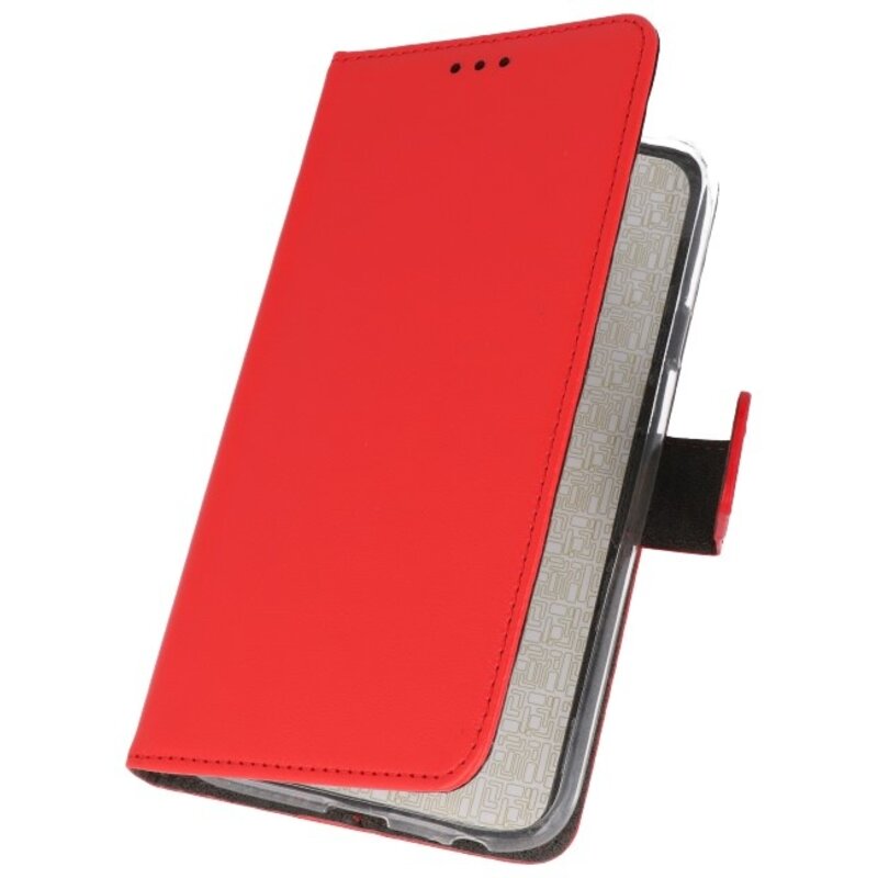 Wallet Cases Hoesje voor Samsung Galaxy Note 10 Rood
