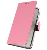 Wallet Cases Funda para Nokia 7.2 Rosa