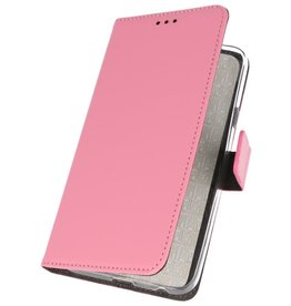 Etuis portefeuille Etui pour Nokia 7.2 Pink