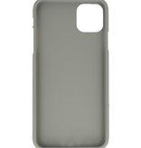 Farve TPU taske til iPhone 11 Pro grå