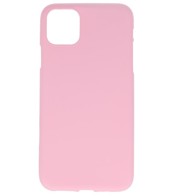 Farve TPU taske til iPhone 11 Pro Pink