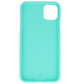 Custodia in TPU a colori per iPhone 11 Pro turchese