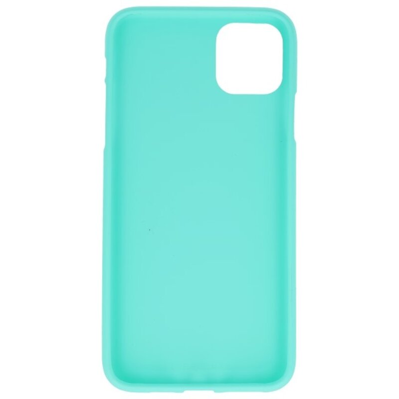 Custodia in TPU a colori per iPhone 11 Pro turchese
