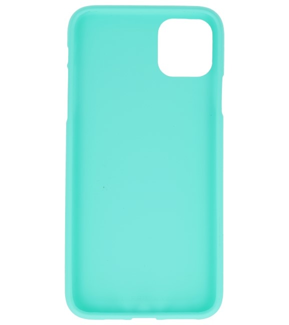 Color TPU Hoesje voor iPhone 11 Pro Turquoise