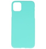 Farve TPU taske til iPhone 11 Pro Turquoise