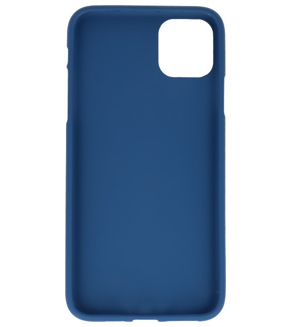 Farbe TPU Fall für iPhone 11 Pro Max Navy