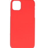 Farve TPU taske til iPhone 11 Pro Max rød
