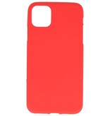 Custodia in TPU a colori per iPhone 11 Pro Max Rosso