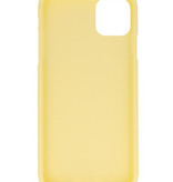 Color TPU case for iPhone 11 Pro Max Yellow