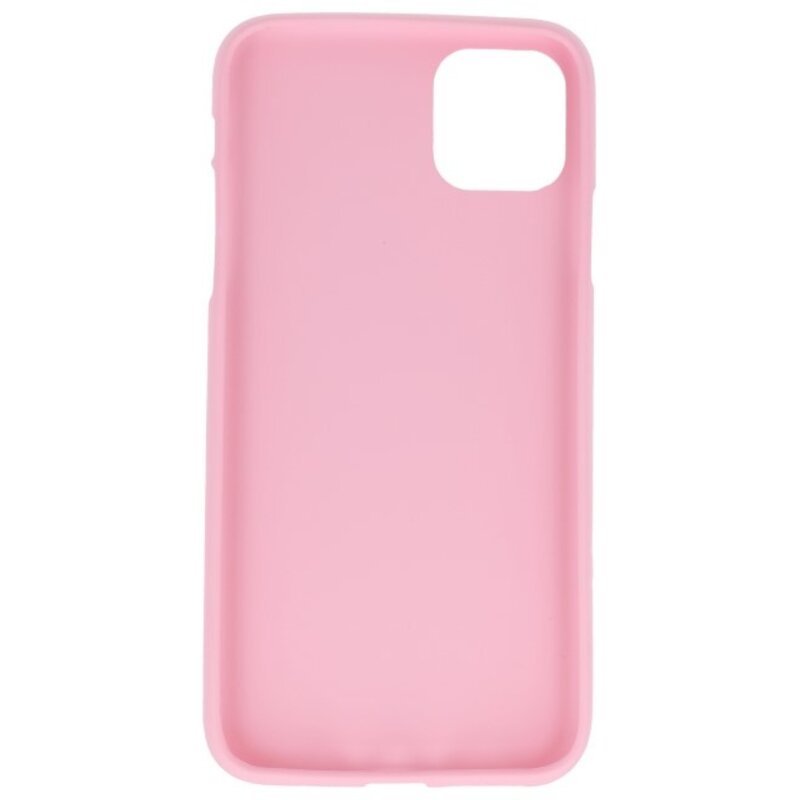 Custodia in TPU a colori per iPhone 11 Pro Max rosa
