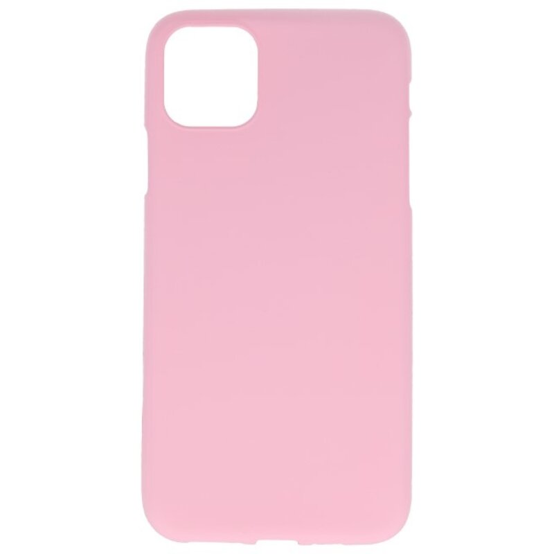 Custodia in TPU a colori per iPhone 11 Pro Max rosa