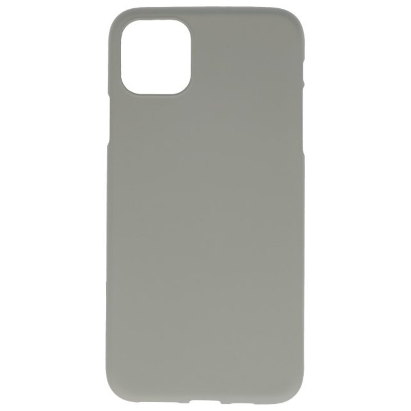 Funda de TPU en color para iPhone 11 Pro Max Grey