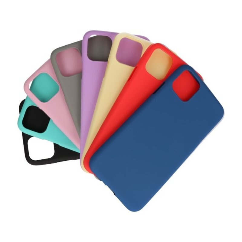 Custodia in TPU a colori per iPhone 11 Pro Max Grey