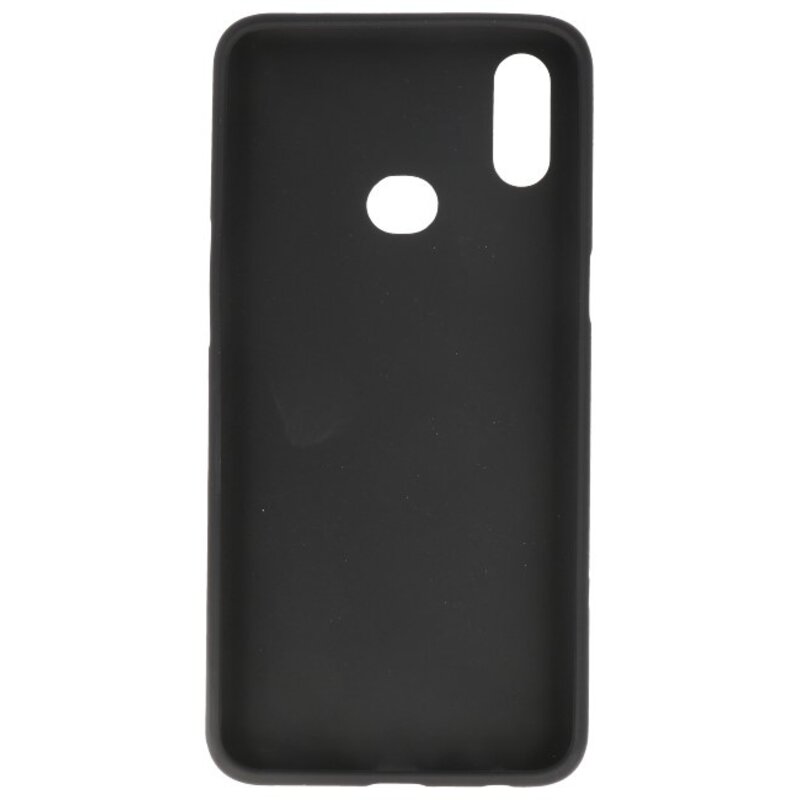 Custodia in TPU a colori per Samsung Galaxy A10s nera