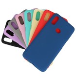Farve TPU taske til Samsung Galaxy A10s sort
