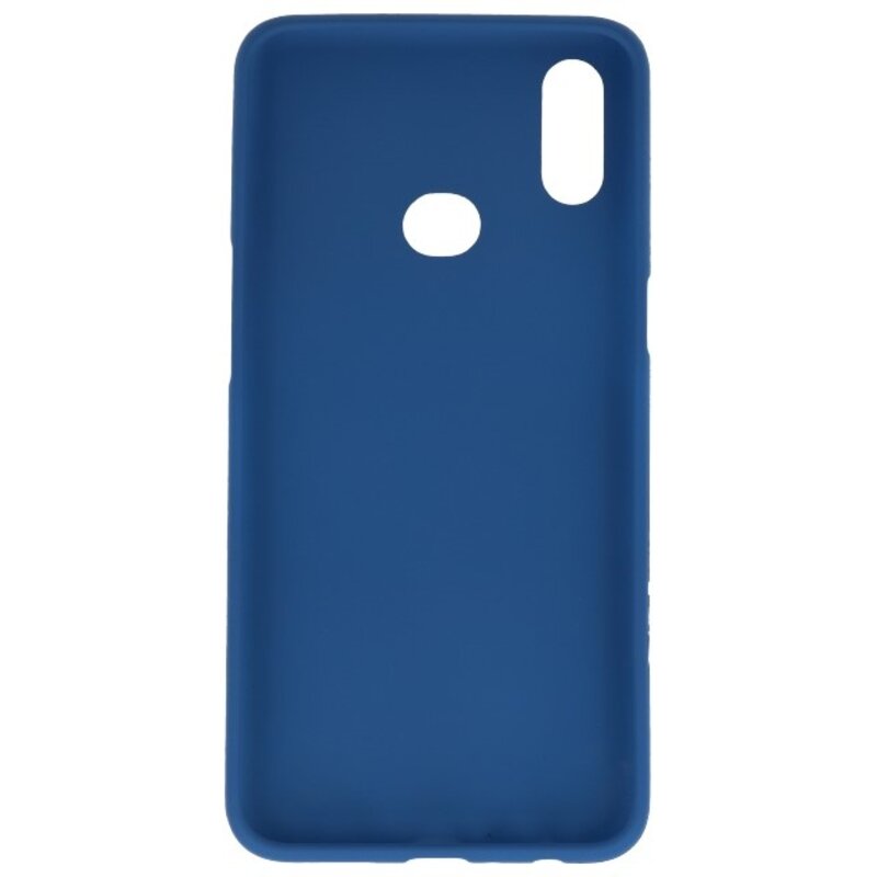 Coque TPU couleur pour Samsung Galaxy A10s Marine