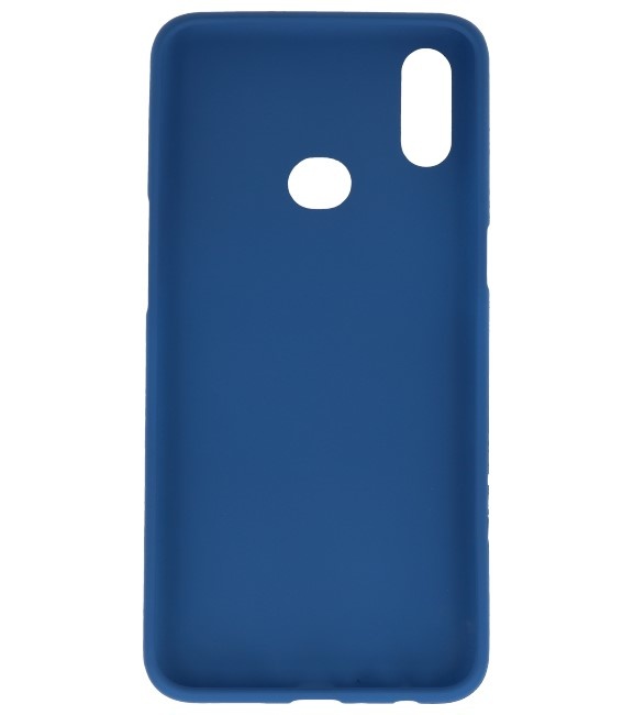 Funda de TPU en color para Samsung Galaxy A10s Azul marino