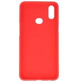 Funda de TPU en color para Samsung Galaxy A10s rojo