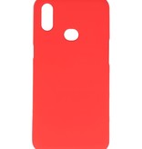 Coque TPU couleur pour Samsung Galaxy A10s rouge