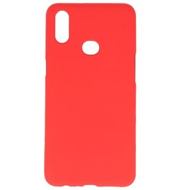 Color TPU Hoesje voor Samsung Galaxy A10s Rood