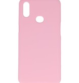 Farve TPU taske til Samsung Galaxy A10s lyserød