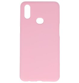 Coque TPU couleur pour Samsung Galaxy A10s rose