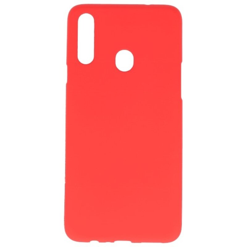 Color TPU Hoesje voor Samsung Galaxy A20s Rood