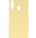 Coque en TPU couleur pour Samsung Galaxy A20s jaune