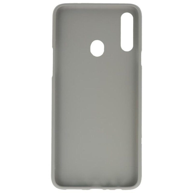 Custodia in TPU a colori per Samsung Galaxy A20s grigia