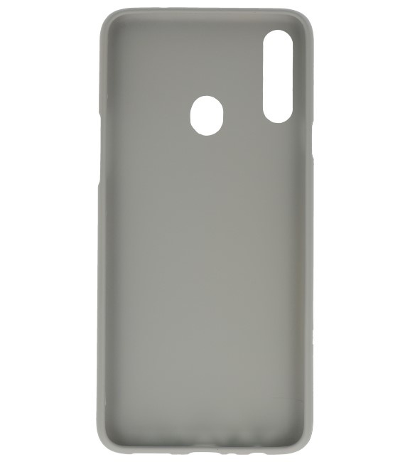 Coque en TPU couleur pour Samsung Galaxy A20s gris