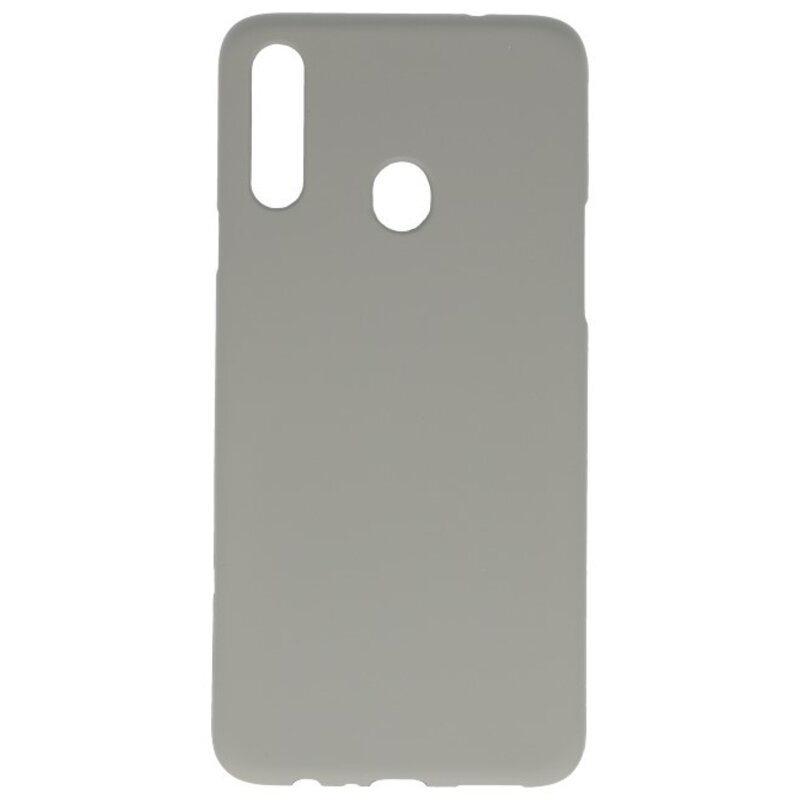 Custodia in TPU a colori per Samsung Galaxy A20s grigia