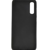 Funda de TPU en color para Samsung Galaxy A20s negro