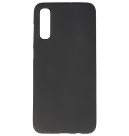 Funda de TPU en color para Samsung Galaxy A30s negro