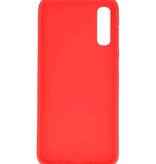 Color TPU case for Samsung Galaxy A20s red