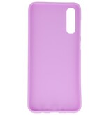Coque TPU couleur pour Samsung Galaxy A20s Violet