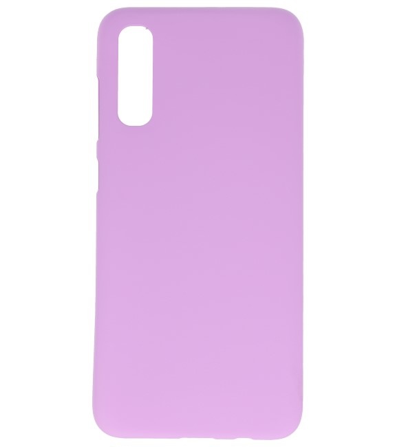 Color TPU case for Samsung Galaxy A20s Purple