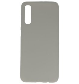 Funda de TPU en color para Samsung Galaxy A30s gris