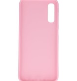 Color TPU case for Samsung Galaxy A20s Pink