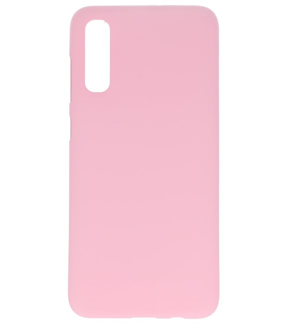 Color TPU case for Samsung Galaxy A20s Pink