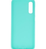 Coque en TPU couleur pour Samsung Galaxy A20s Turquoise