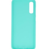 Farbe TPU Fall für Samsung Galaxy A20s Türkis