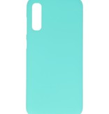 Color TPU case for Samsung Galaxy A20s Turquoise