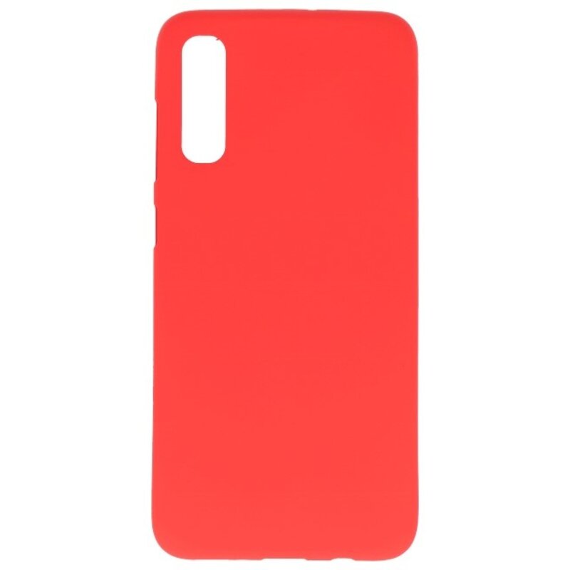Custodia in TPU a colori per Samsung Galaxy A50s rossa