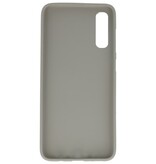 Funda de TPU en color para Samsung Galaxy A50s gris