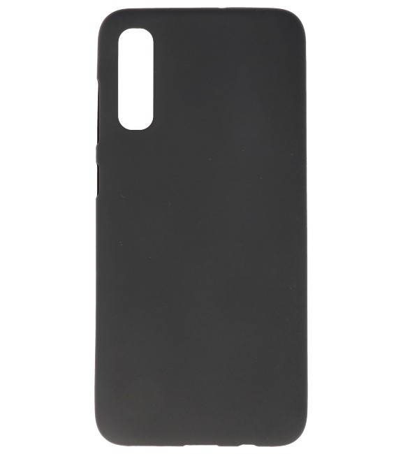 Funda de TPU en color para Samsung Galaxy A70s negro