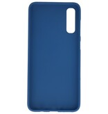 Custodia in TPU a colori per Samsung Galaxy A70s Navy
